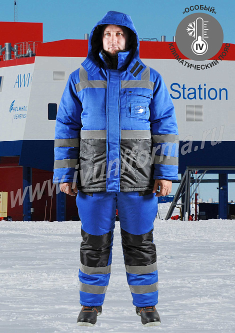 Костюм рабочий мужской арт. Р-02-72-ГР